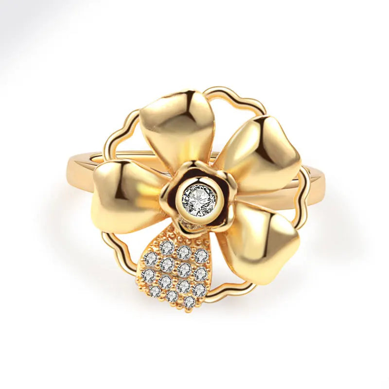 Serenity Bloom Spinner Ring