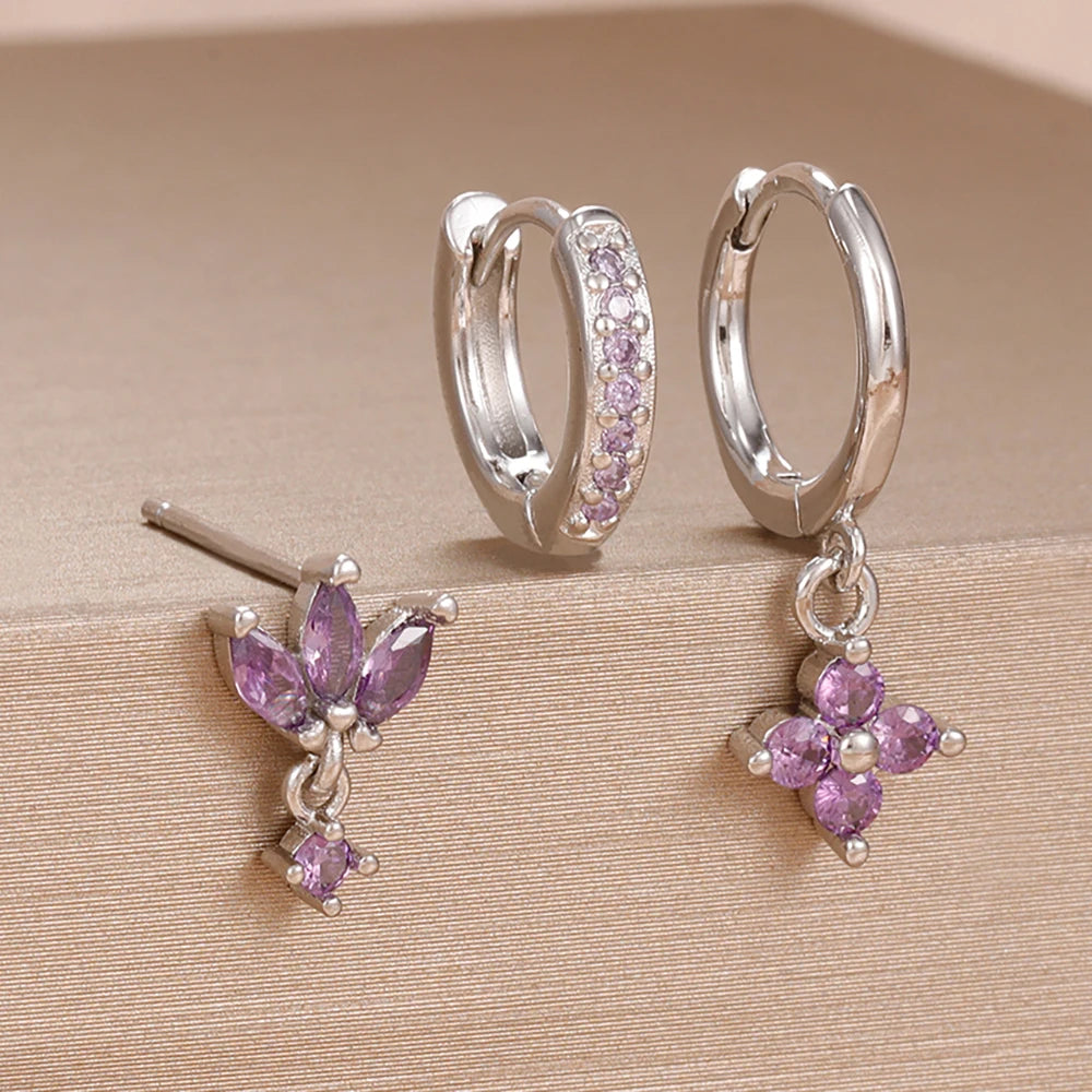 Sunset Bloom Earring Set