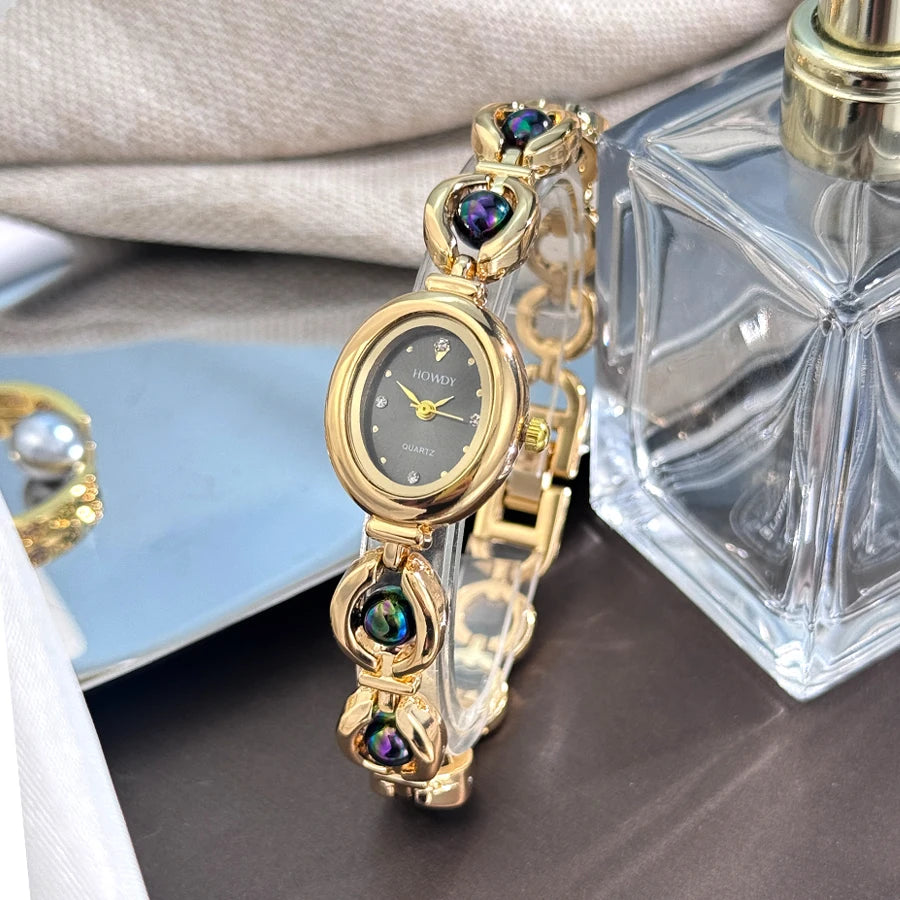 Golden Aurora Lady Watch