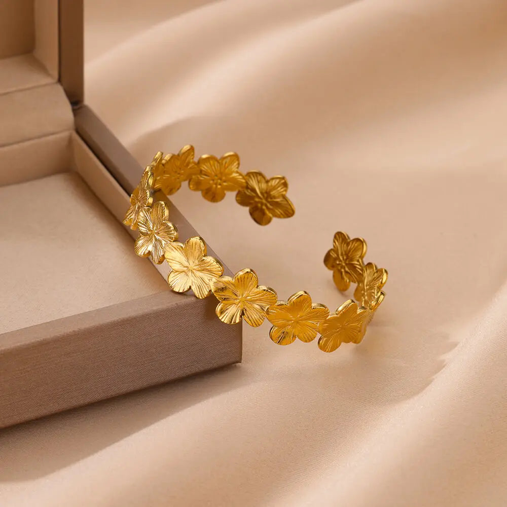 Golden Garden Bangle
