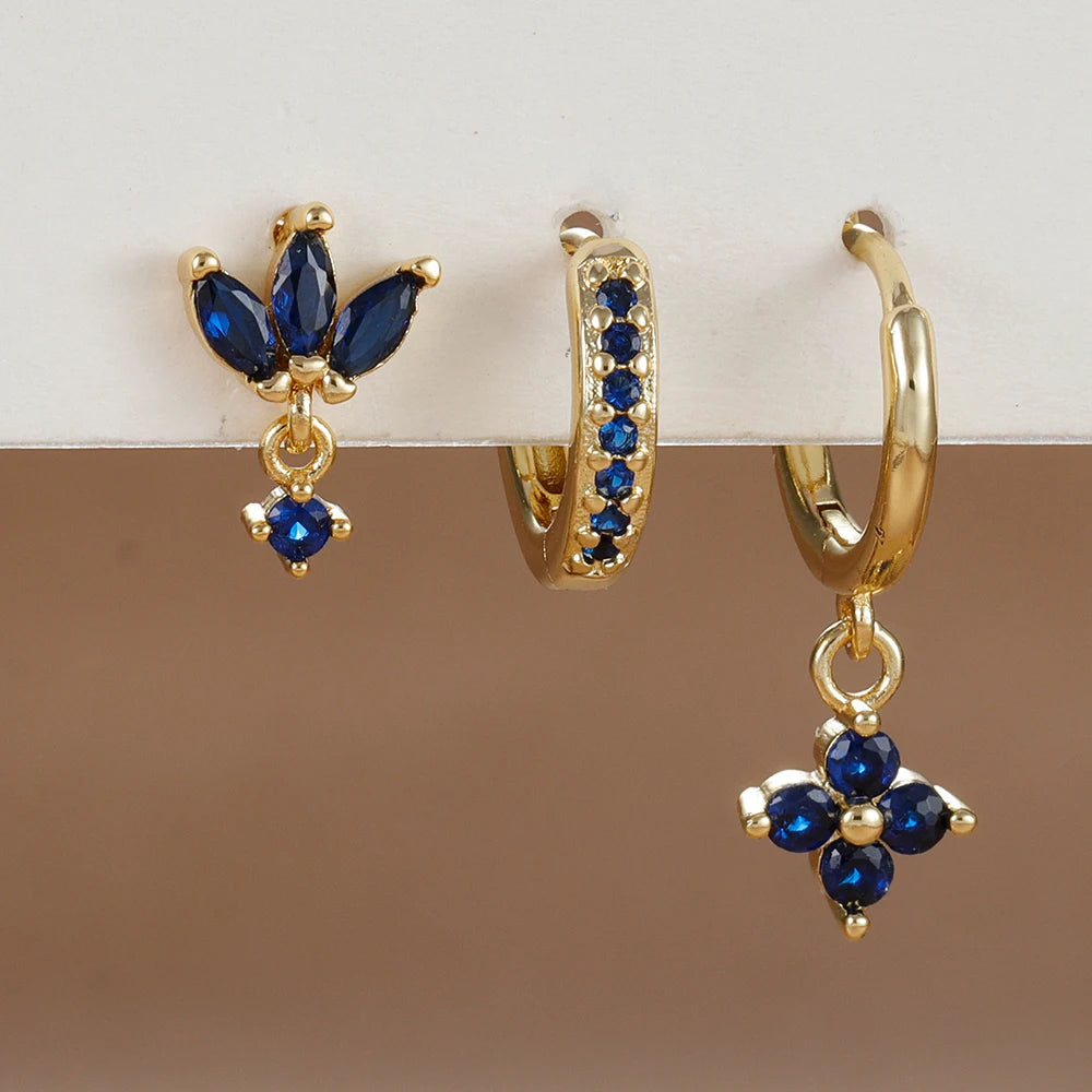 Sunset Bloom Earring Set