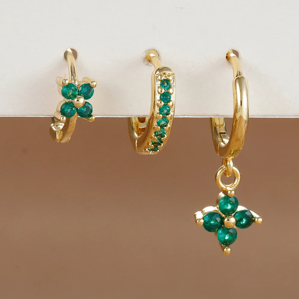Sunset Bloom Earring Set