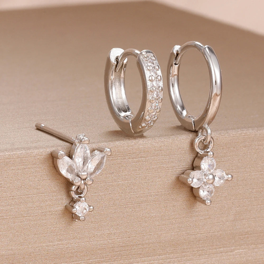 Sunset Bloom Earring Set