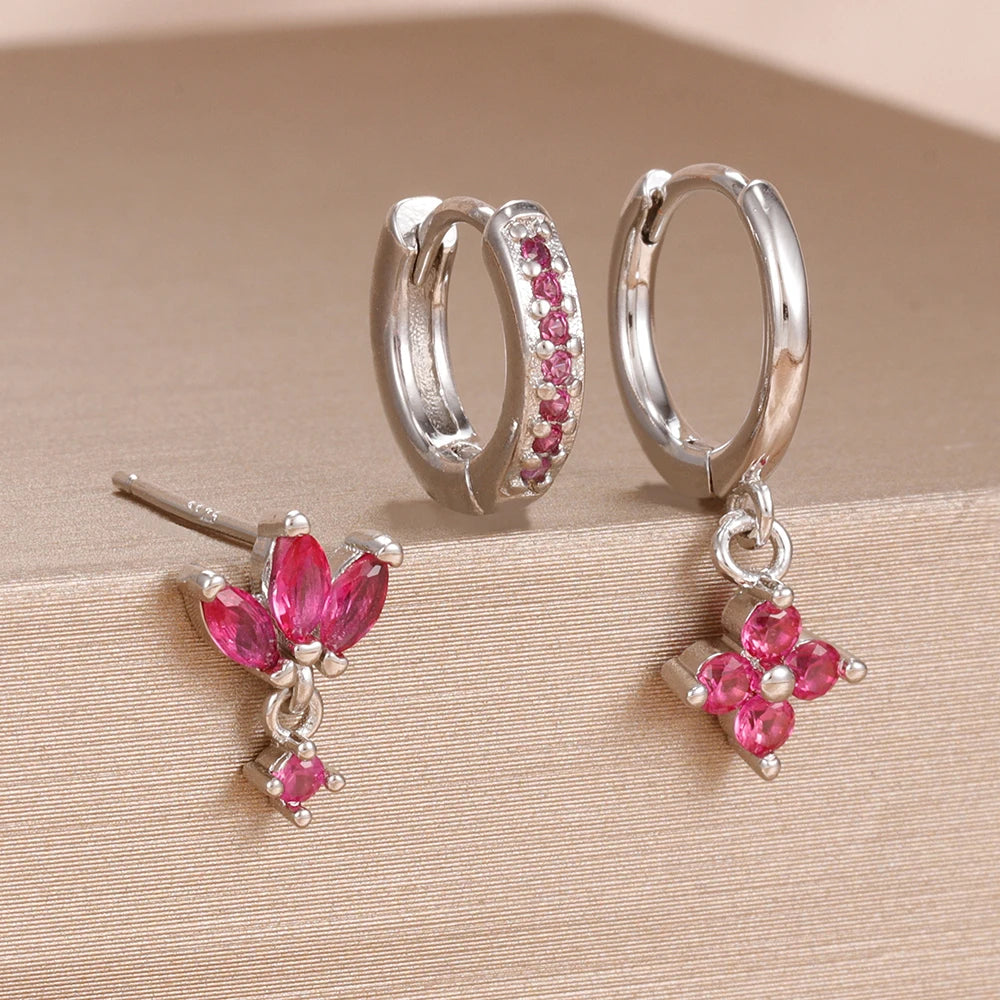 Sunset Bloom Earring Set