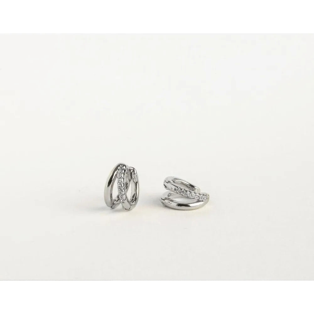 Luna Gold Hoop Earrings