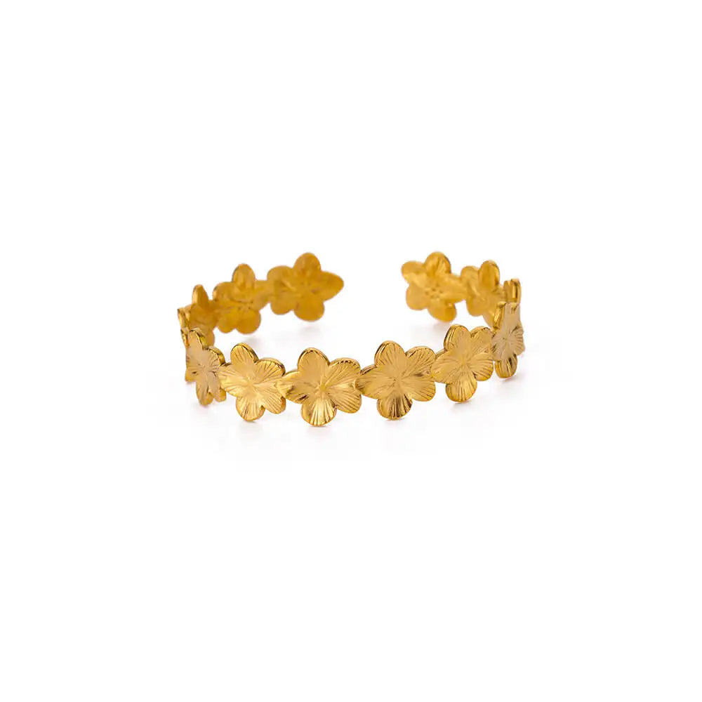 Golden Garden Bangle