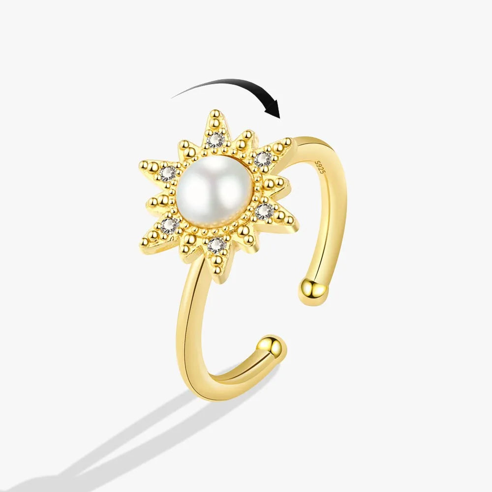 Serenity Bloom Spinner Ring
