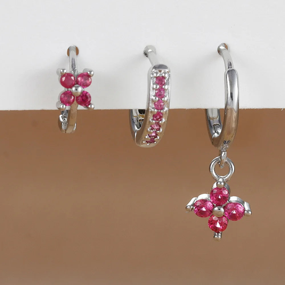 Sunset Bloom Earring Set