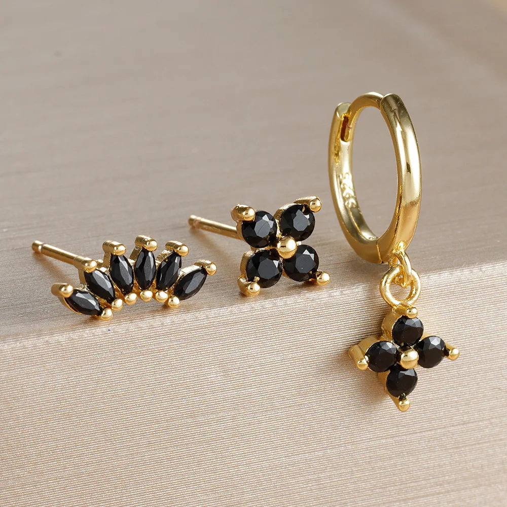 Sunset Bloom Earring Set