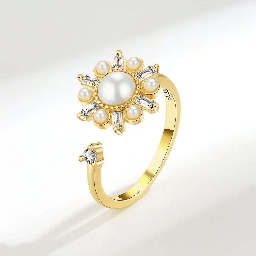 Serenity Bloom Spinner Ring