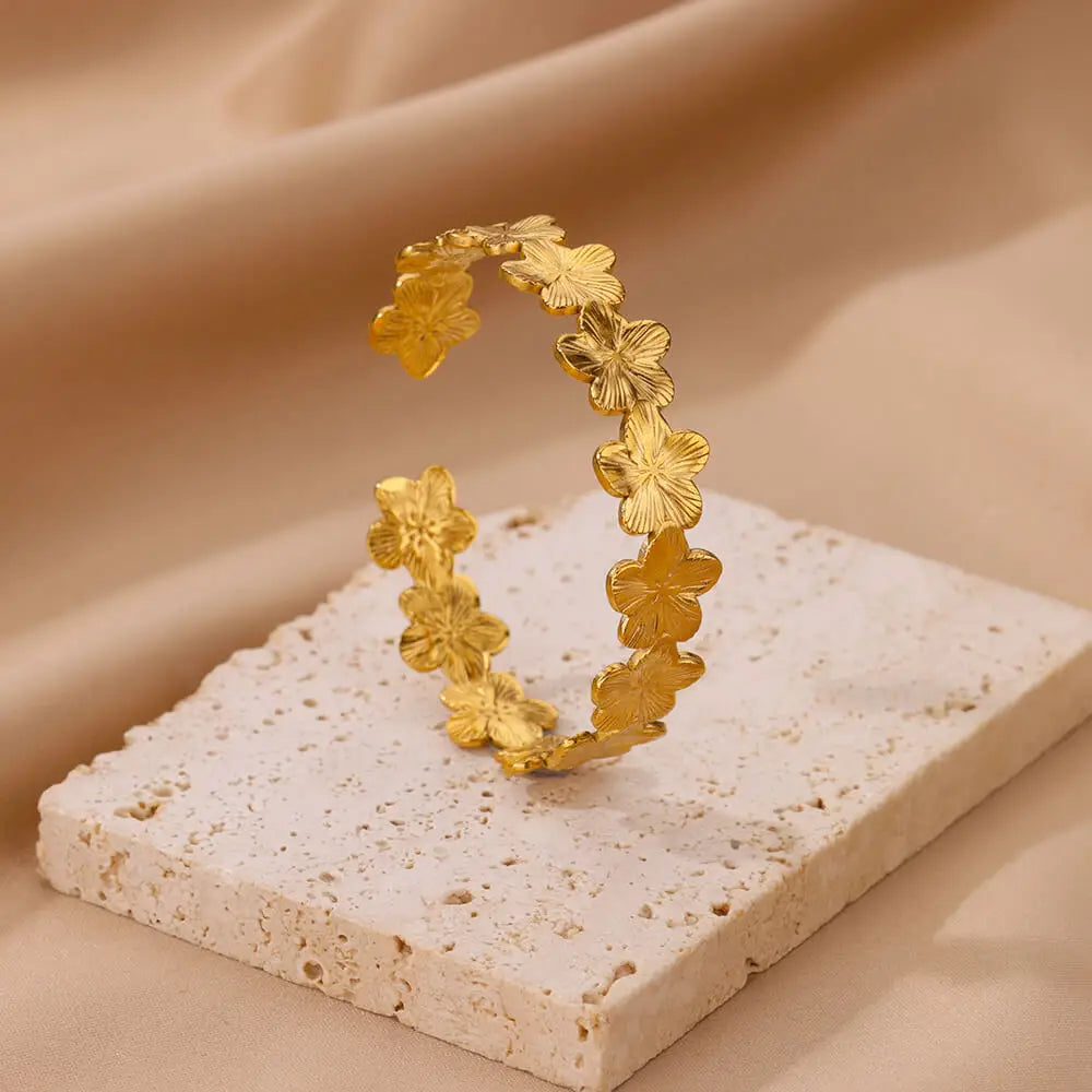 Golden Garden Bangle
