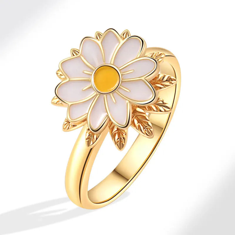 Serenity Bloom Spinner Ring