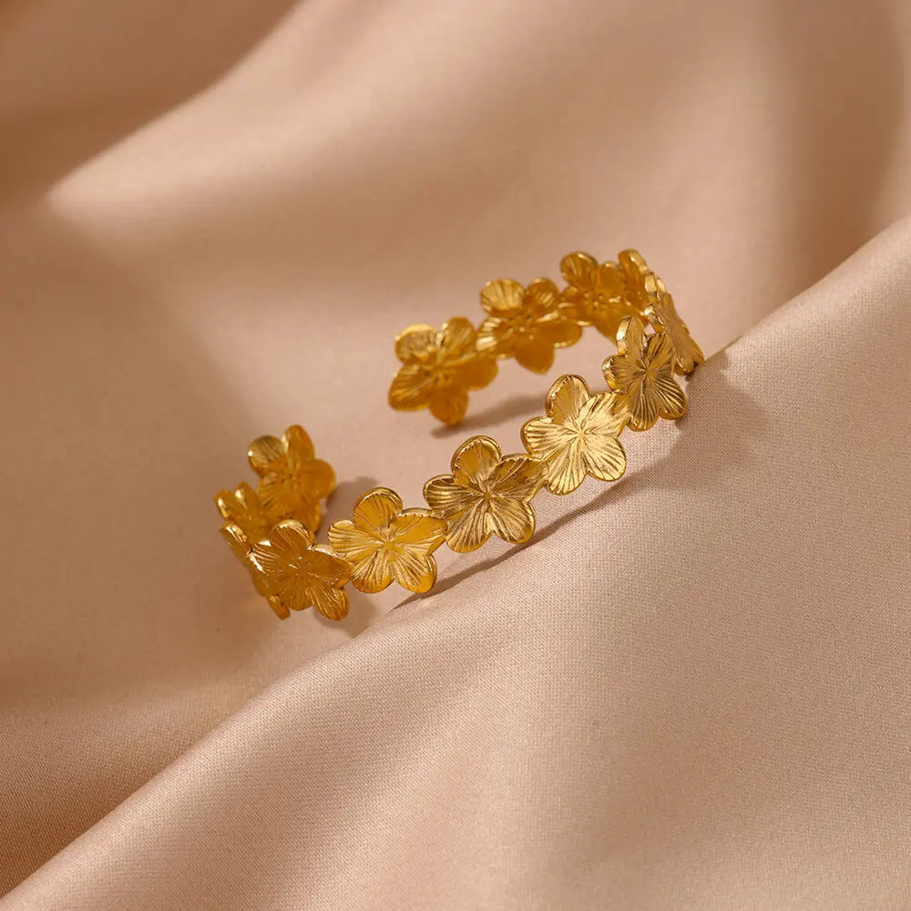 Golden Garden Bangle