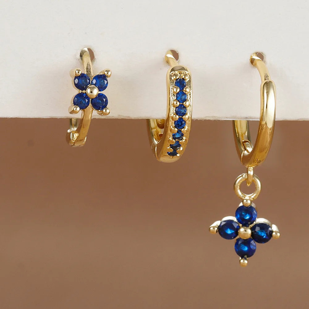 Sunset Bloom Earring Set