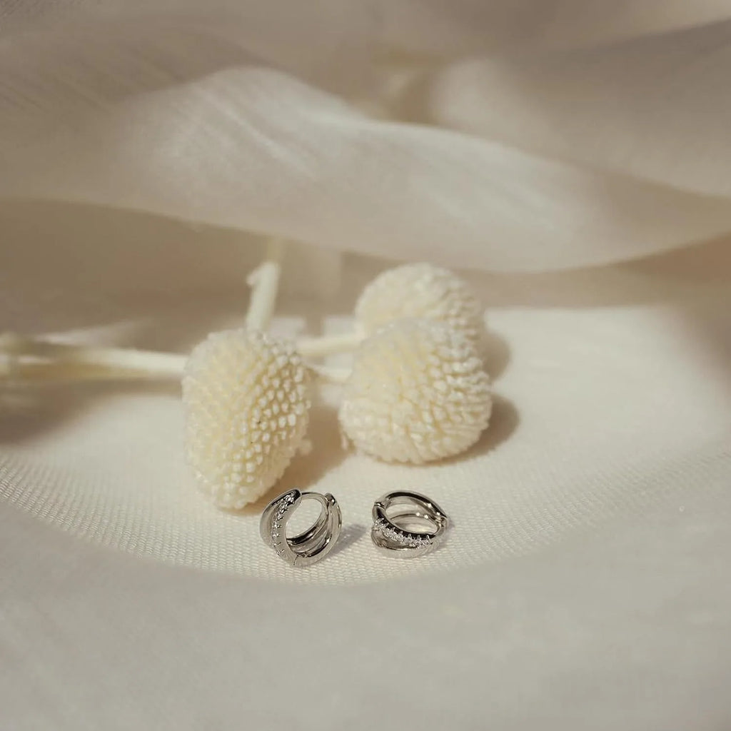 Luna Gold Hoop Earrings