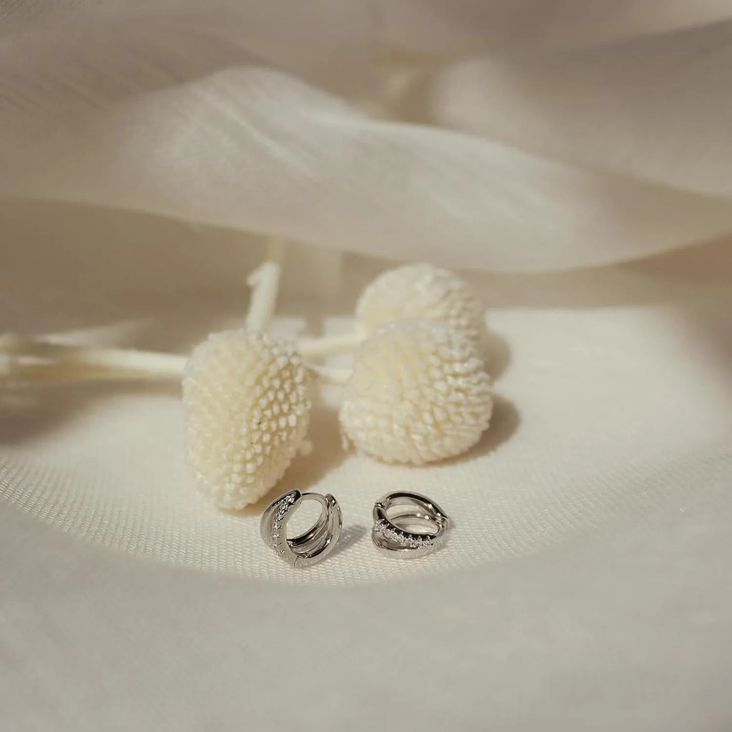 Luna Gold Hoop Earrings