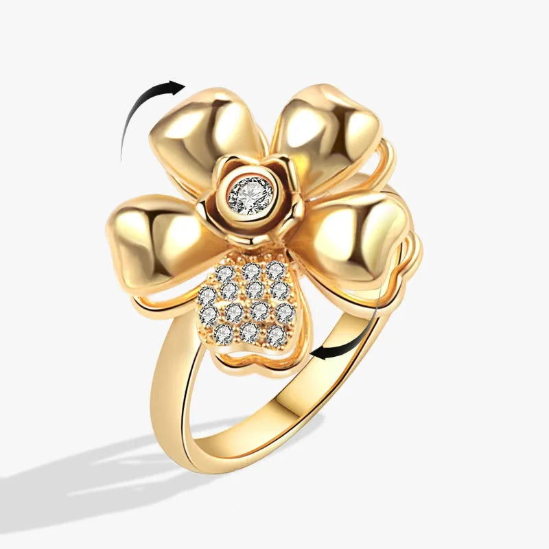 Serenity Bloom Spinner Ring