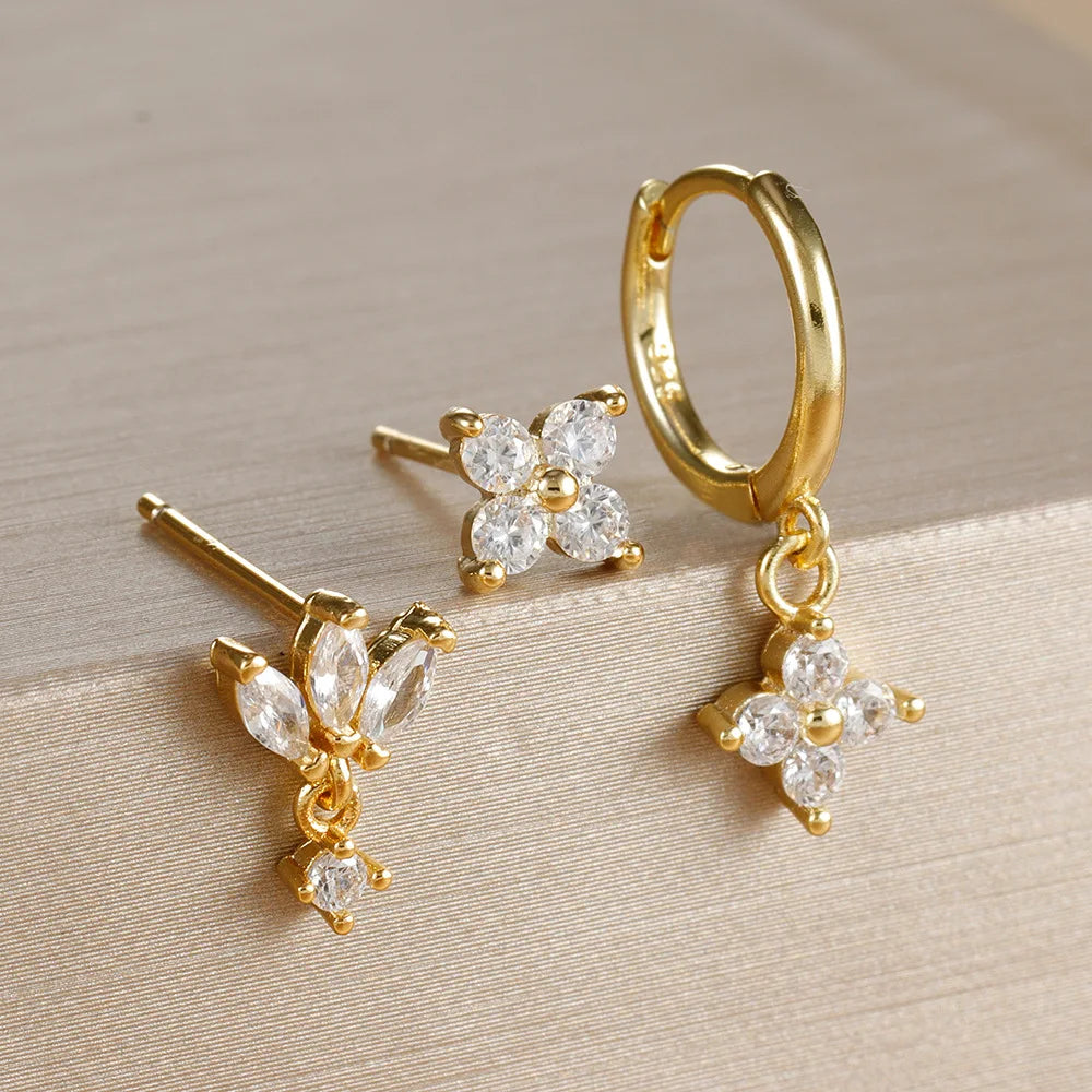 Sunset Bloom Earring Set