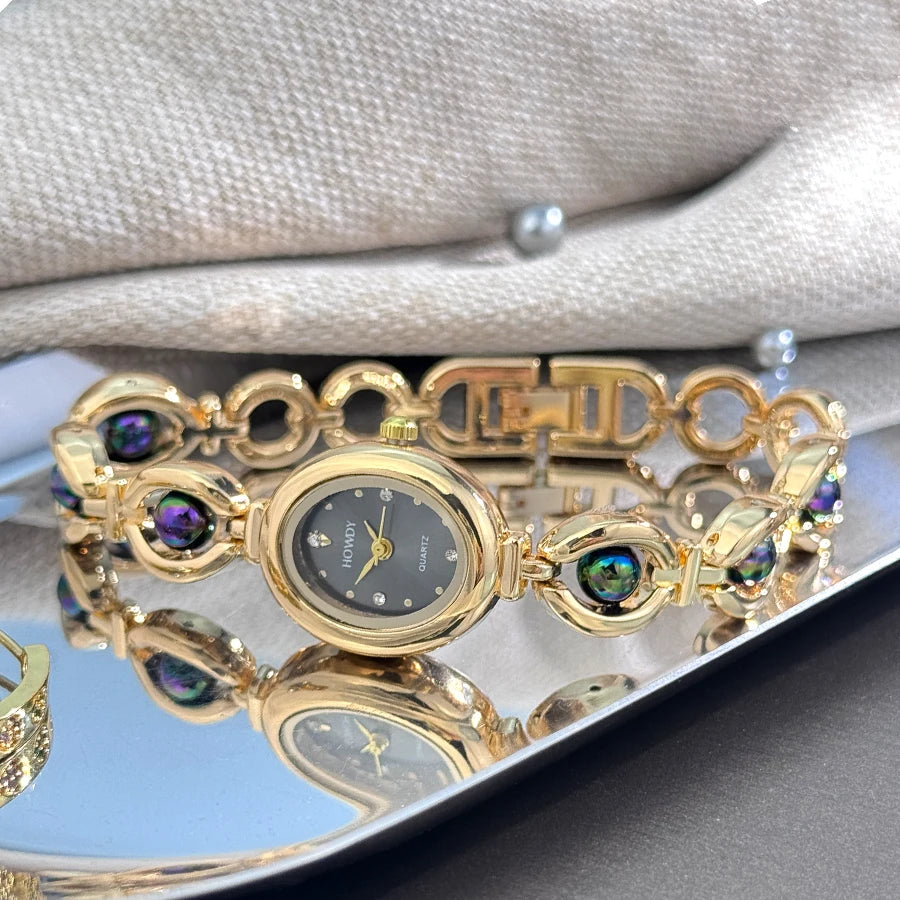 Golden Aurora Lady Watch