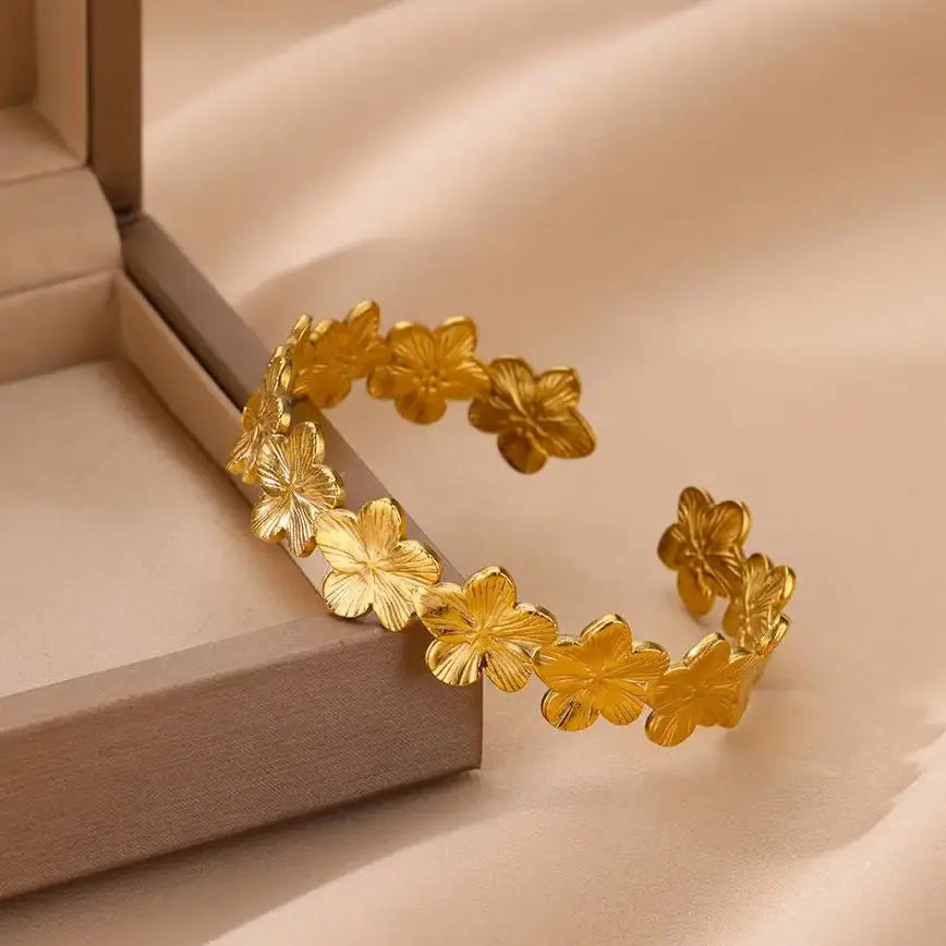 Golden Garden Bangle