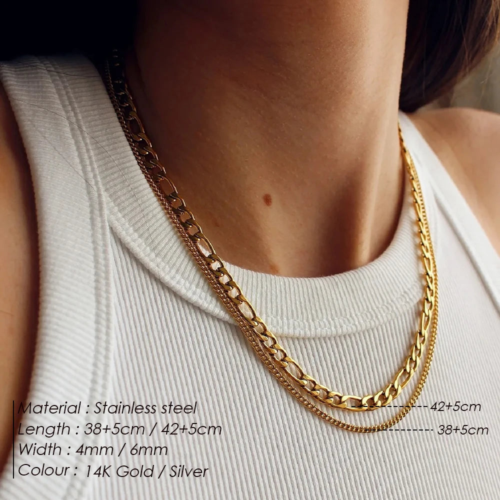 Golden Harmony Layer Necklace