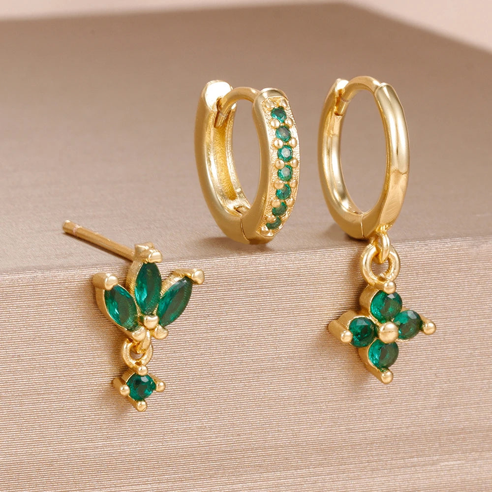 Sunset Bloom Earring Set