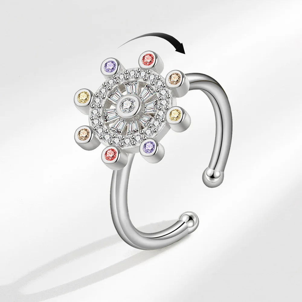 Serenity Bloom Spinner Ring